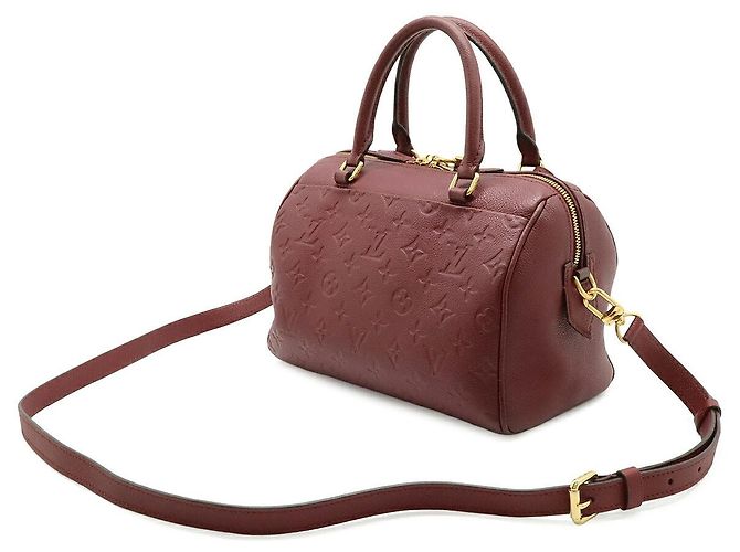 Bolsa 2way Louis Vuitton Speedy Bandouliere 25 Monogram Empreinte Roxo - vista 2