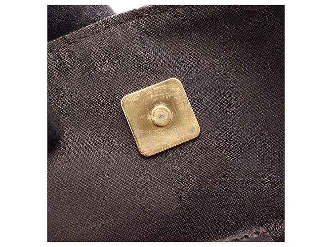 Fendi Zucca Canvas Leder Tote Bag Braun - Ansicht 5