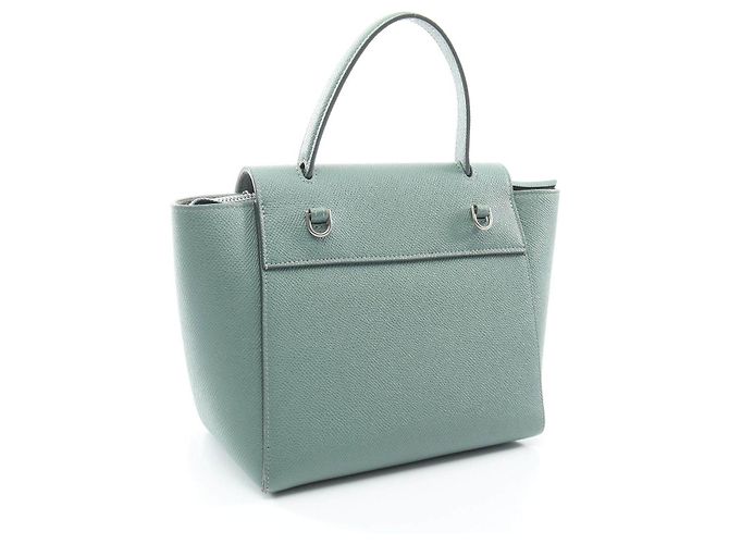 Céline BORSA CELINE BELT BAG NANO in pelle Verde - vista 2