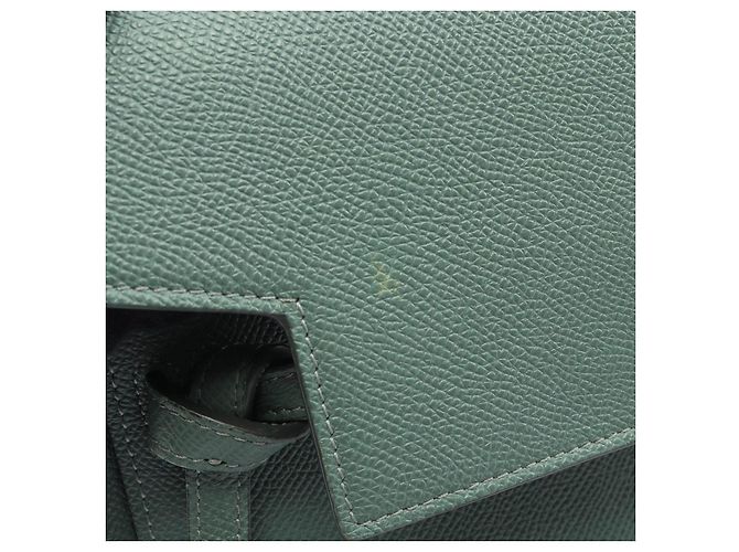 Céline BORSA CELINE BELT BAG NANO in pelle Verde - vista 7