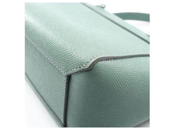 Céline BORSA CELINE BELT BAG NANO in pelle Verde - vista 8