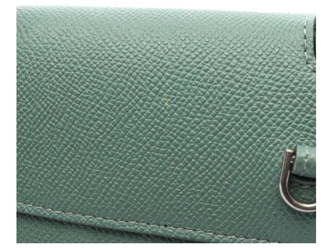 Céline BORSA CELINE BELT BAG NANO in pelle Verde - vista 9