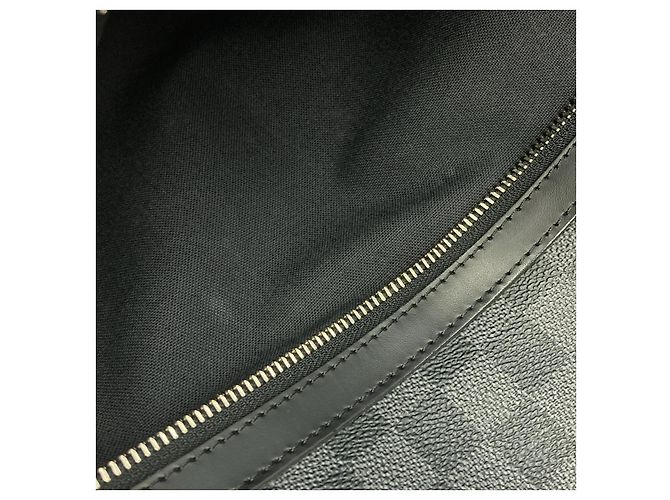 Louis Vuitton Damier Graphite Schultertasche Schwarz - Ansicht 10