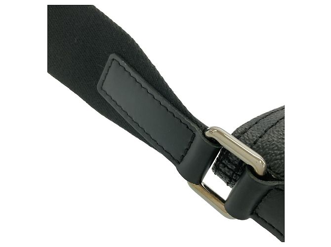 Louis Vuitton Damier Graphite Schultertasche Schwarz - Ansicht 5