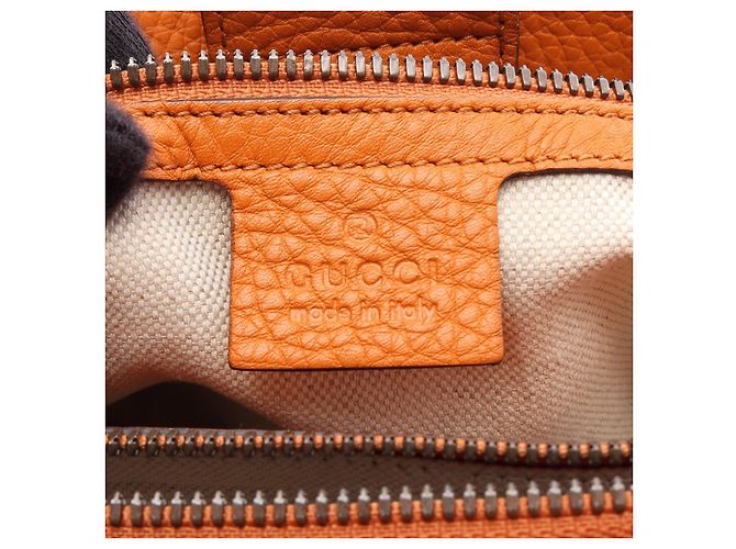 Sac cabas Gucci Bamboo Shopper Medium en cuir 2-way - vue 4