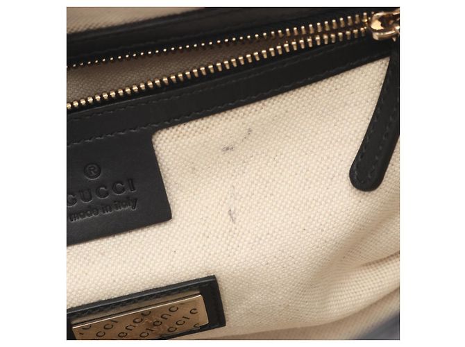 Gucci Guccissima Leder Tote Bag Schwarz - Ansicht 5