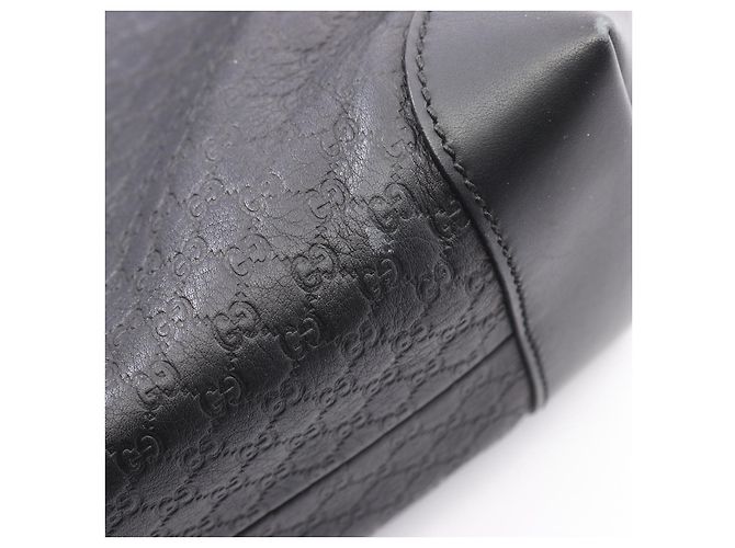 Gucci Guccissima Leder Tote Bag Schwarz - Ansicht 7