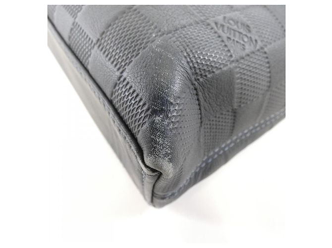 Louis Vuitton Porte Documents Jour Damier Infini Valigetta Nero - vista 2