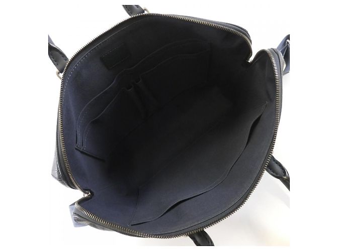 Louis Vuitton Porte Documents Jour Damier Infini Valigetta Nero - vista 8