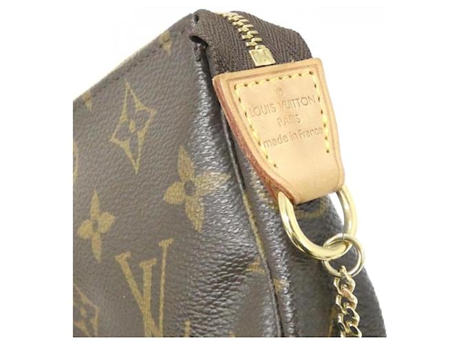 Pochette Accessori Monogram Louis Vuitton Marrone - vista 3