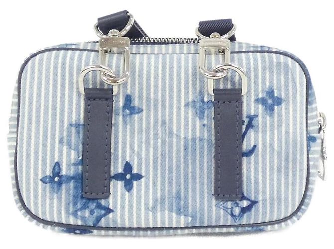 Borsa a tracolla Louis Vuitton Watercolor Monogram Blu - vista 2
