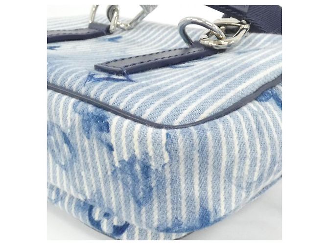Borsa a tracolla Louis Vuitton Watercolor Monogram Blu - vista 3