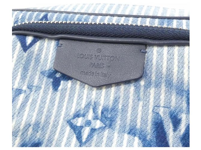 Borsa a tracolla Louis Vuitton Watercolor Monogram Blu - vista 4