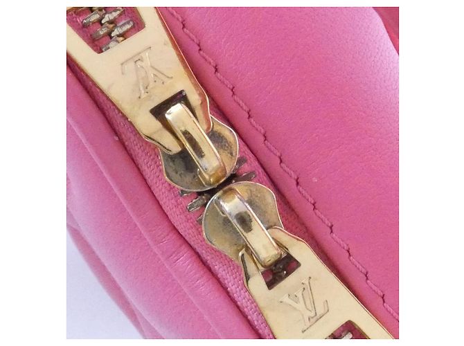 Louis Vuitton Bubblegram Pop My Heart Kalbsleder Pouch Pink - Ansicht 5