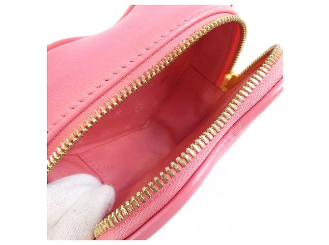 Louis Vuitton Bubblegram Pop My Heart Kalbsleder Pouch Pink - Ansicht 8