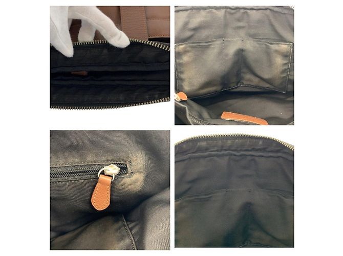 Valigetta 2 way in pelle COACH Hamilton Marrone - vista 4
