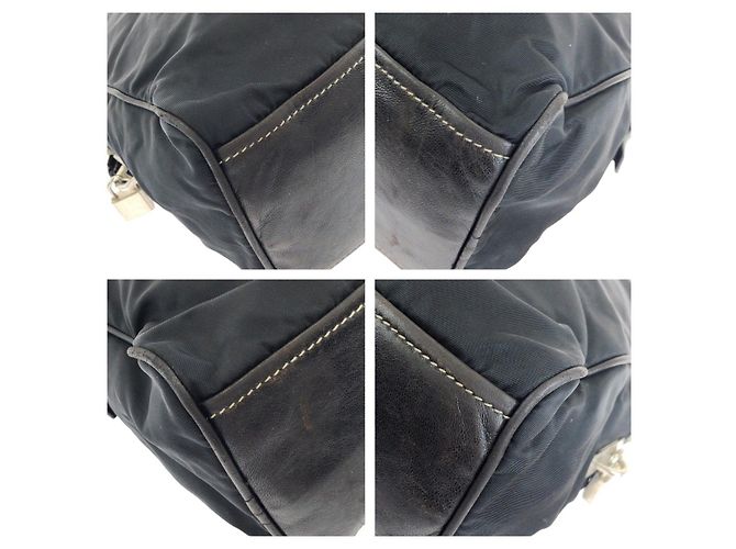 Tote Prada Tessuto Nylon 2way Tasche Schwarz - Ansicht 3