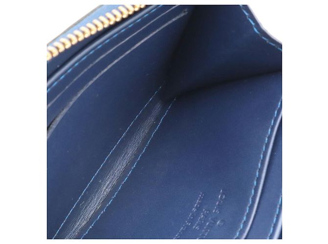 Monedero Zippy Monogram Vernis Louis Vuitton Azul - vista 6