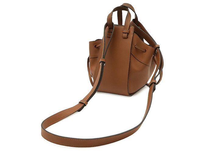 Borsa 2way in pelle Hammock Loewe Marrone - vista 2