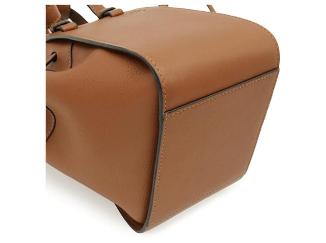 Borsa 2way in pelle Hammock Loewe Marrone - vista 3