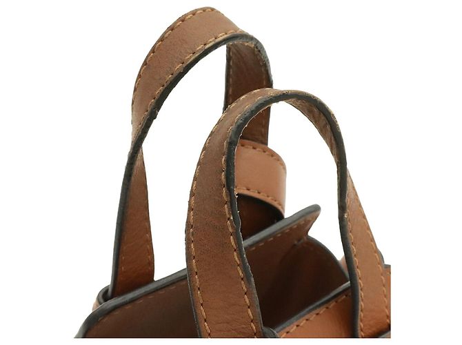 Borsa 2way in pelle Hammock Loewe Marrone - vista 4