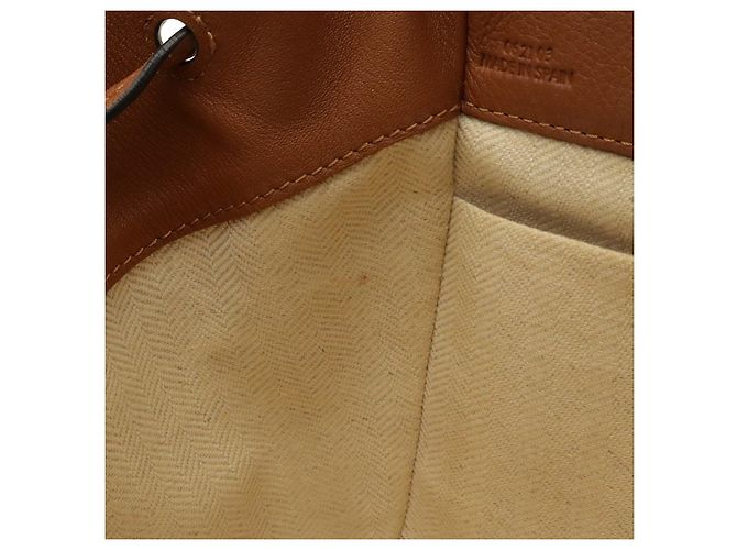 Borsa 2way in pelle Hammock Loewe Marrone - vista 7