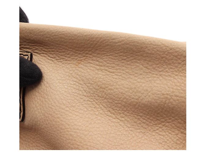 Loewe Anagram Leder 2way Tote Bag Braun Beige - Ansicht 7