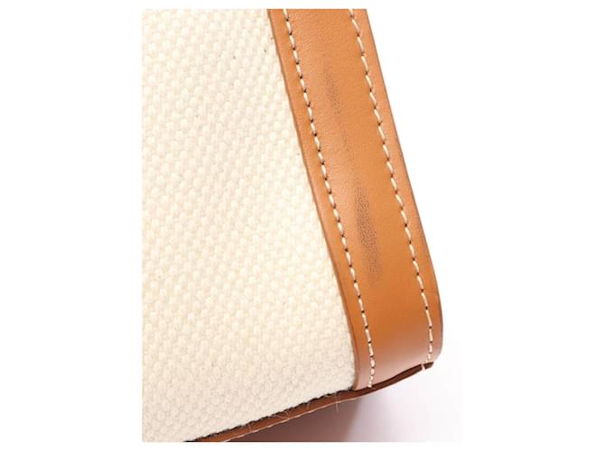 Céline CELINE Borsa Tote Cabas Verticale Small 2way Bianco - vista 7