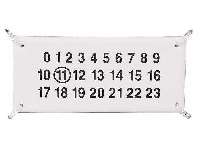 Maison Martin Margiela Borsa a tracolla Logo - vista 8
