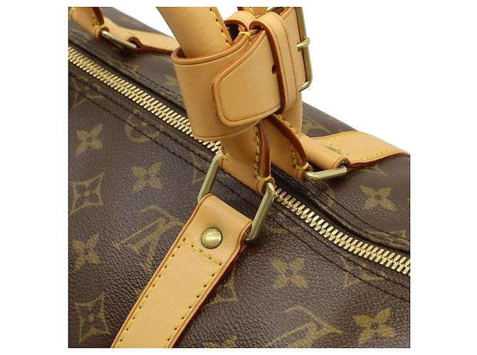 Borsa Boston Monogram Louis Vuitton Marrone - vista 7