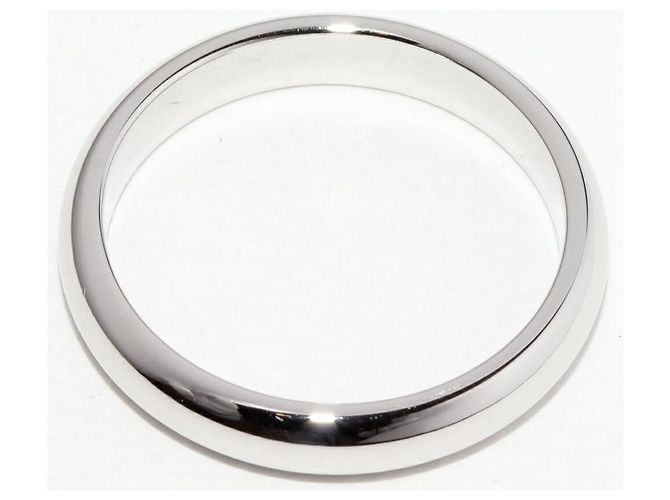 Cartier 1895 Ehering Pt950 Ringgröße 54 Silber Metallisch - Ansicht 4