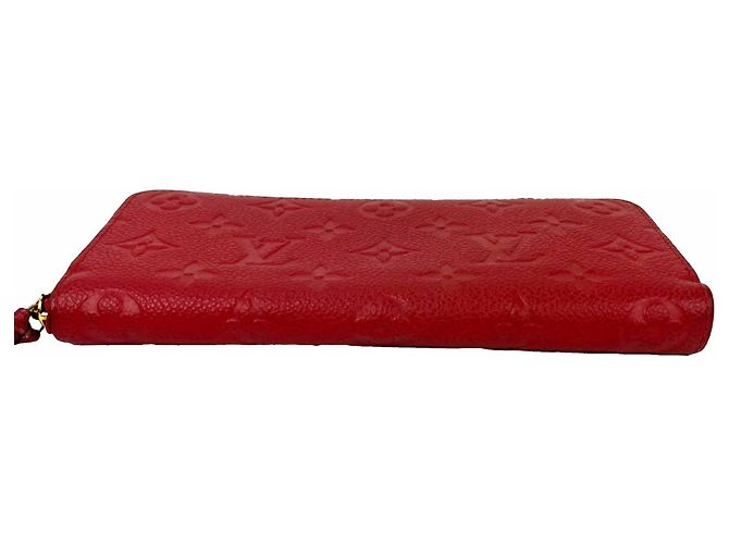 Portafoglio Louis Vuitton Clemence Red Empriente in pelle Rosso - vista 8