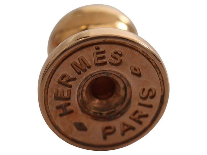 Hermès Hermes Mini Pop H Ohrringe Golden Metallisch - Ansicht 3