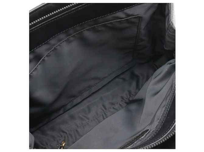Chanel Leder-Tote-Bag Schwarz - Ansicht 6