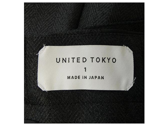 Autre Marque Falda UNITED TOKYO Negro - vista 5