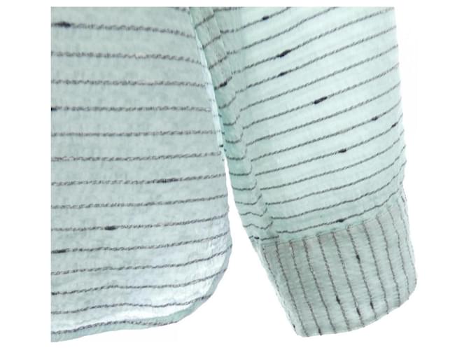 Camicia in cotone Dior Verde - vista 6