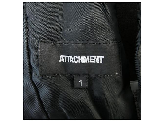 Autre Marque Abrigo de mezcla de cachemira ATTACHMENT Castaño - vista 4
