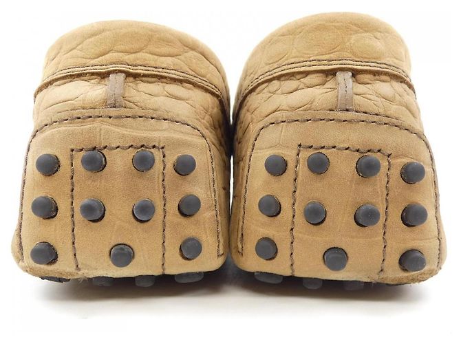 Mocassini Tod's NEW DOPPIA T in pelle Marrone - vista 5