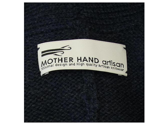 Autre Marque Chaqueta artesanal MOTHER HAND Azul - vista 4