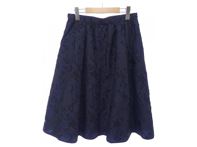 Autre Marque Falda Rene Negro Azul marino - vista 2