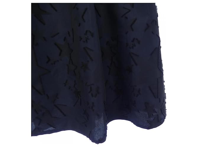 Autre Marque Falda Rene Negro Azul marino - vista 6