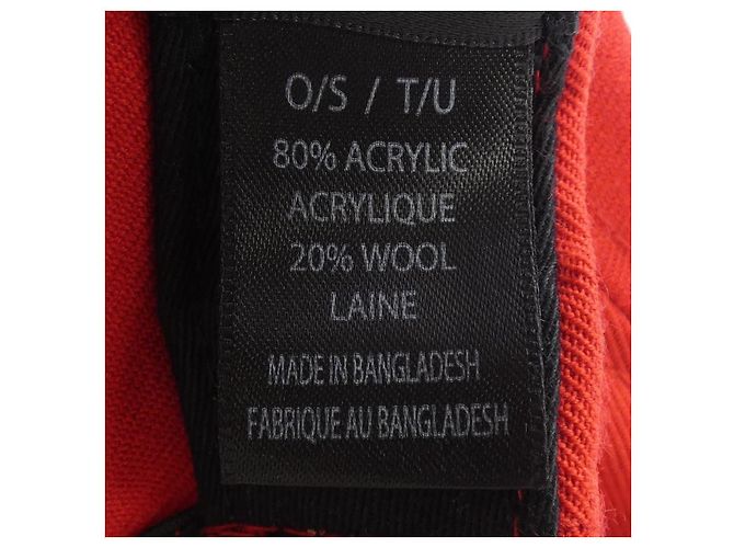 Autre Marque Cappellino Undefeated Rosso - vista 3
