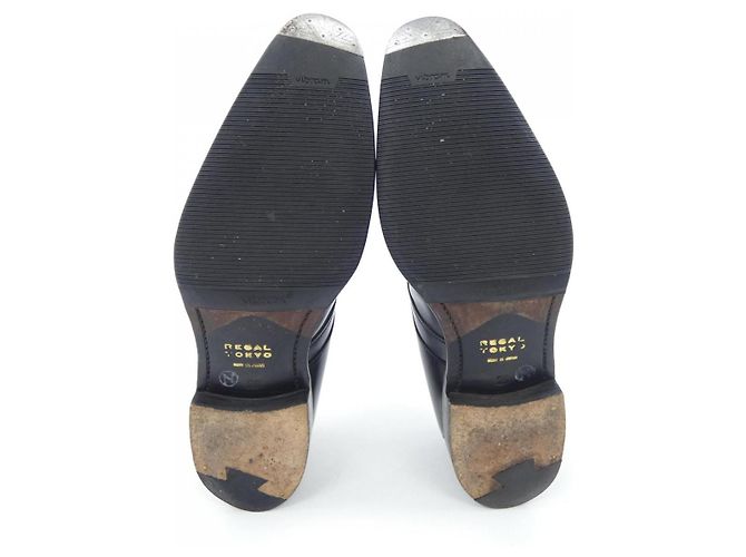 Autre Marque Scarpe stringate REGAL in pelle Marrone Nero - vista 4