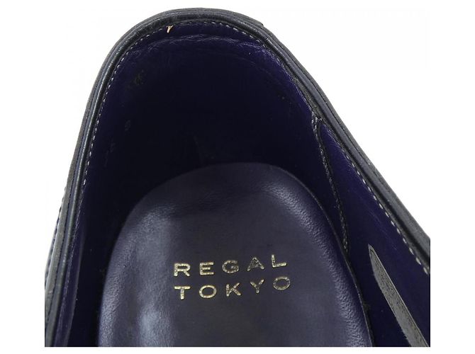 Autre Marque Scarpe stringate REGAL in pelle Marrone Nero - vista 6