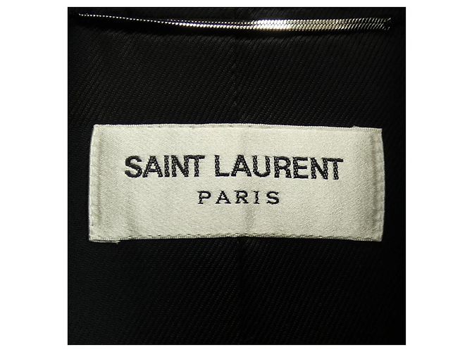 Yves Saint Laurent Chaqueta Blouson Saint Laurent Negro - vista 4