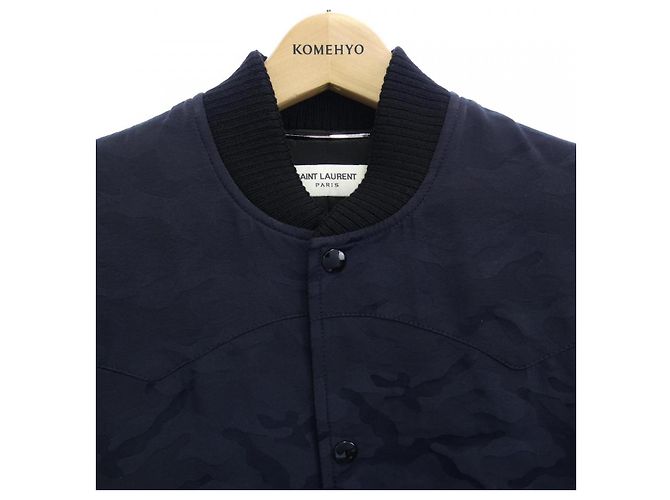 Yves Saint Laurent Chaqueta Blouson Saint Laurent Negro - vista 5