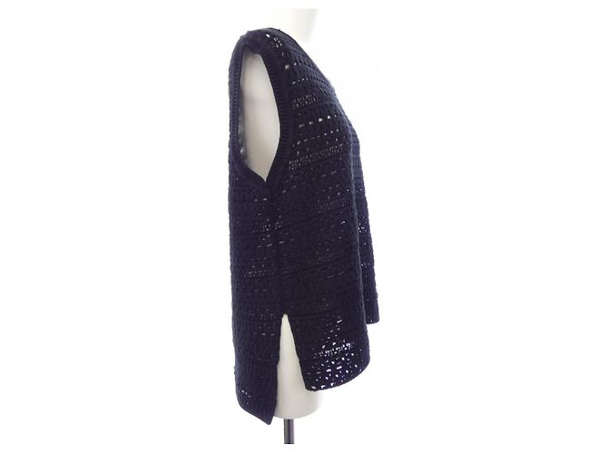 Theory luxe Weste Schwarz - Ansicht 6