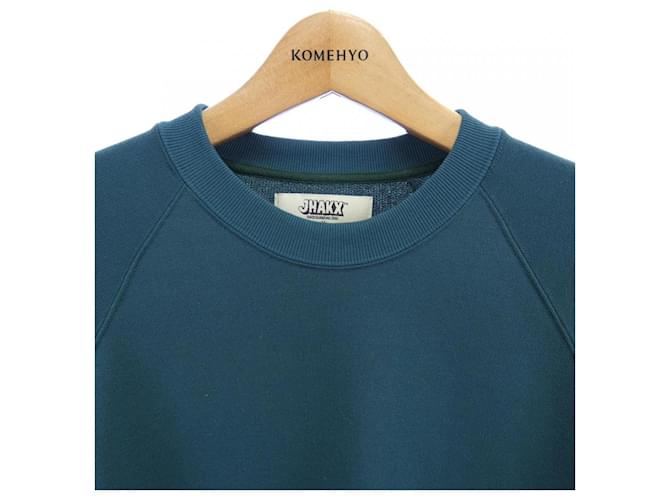 Autre Marque JHAKX Baumwoll-Sweatshirt Grün - Ansicht 5