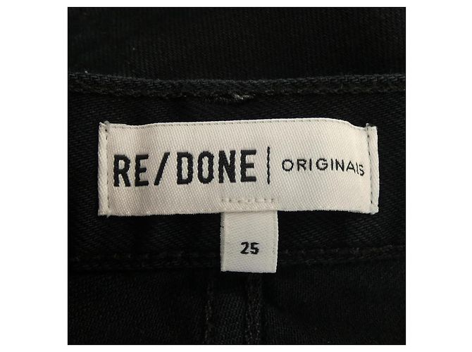 Autre Marque Jeans RE DONE Nero - vista 4