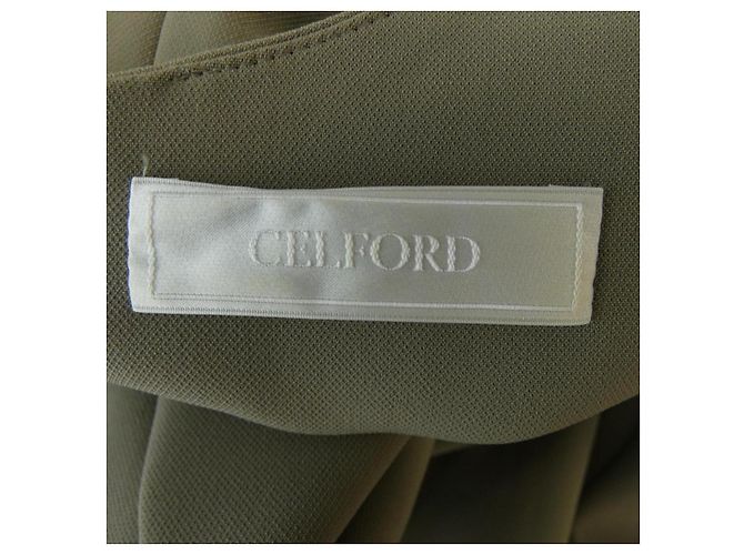 Autre Marque CELFORD Kleid Grün Khaki - Ansicht 4